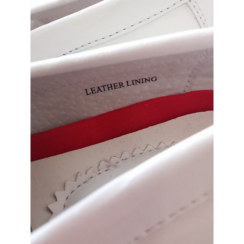 Goodfellas Boys White Driving Moc Loafers Dress Shoes Toddler Size 4 - Picture 5 of 16